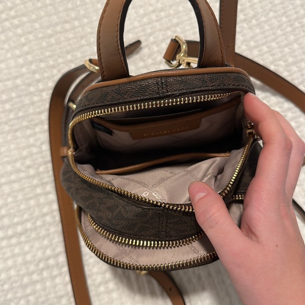 Rhea Mini Logo Backpack - Picture 6 of 8
